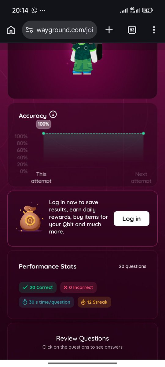 JoshE16994's tweet photo. 🔐 THE CYBERFORGE — DAY 07/60

20/20 🎯
100% Accuracy 🔥
12 Streak ⚡

Still strengthening my cybersecurity foundation.

7/60 🚀

#the_cyberforge #Cybersecurity #Day7 https://t.co/QFSl6v0y5n