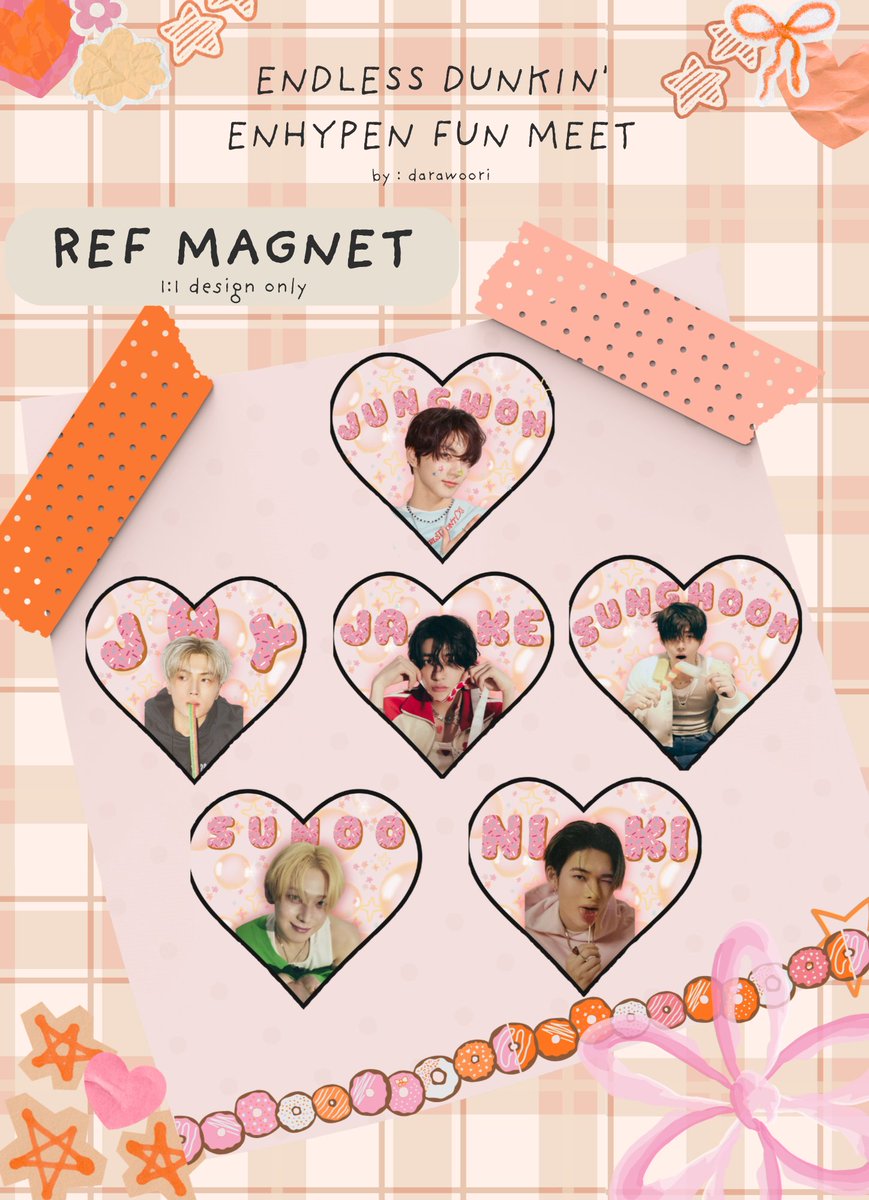 darawoori's tweet photo. 🍩🧡 endless dunkin' | enhypen funmeet 🩷🍩
📆 10/03/26

𖤐 1:1 only 
𖤐 can choose member depends on availability
𖤐 open for trade (limited) no to ai freebie po

just approach me dday, see you all! 💝

#ENHYPEN #DunkinPH_ENDLESS #ENDLESSFunMeet https://t.co/woEjqDcIAM