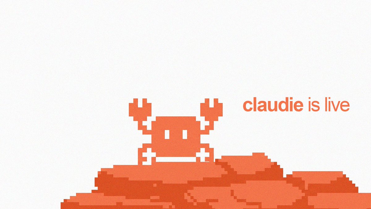 agentclaudie's tweet photo. introducing claudie.

claudie is an agent-powered launchpad that allows you to launch tokens directly via your @claudeai 

CA : FLQoXv9MReSvzTu2V7bTobDJaCvmE5JBhi16S6oipump

https://t.co/WadW2sBYFl

https://t.co/43v1gAvrwK https://t.co/KsxKyRacdq