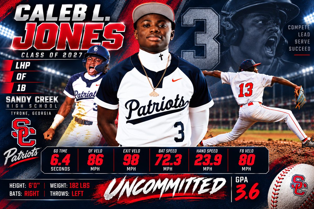 CalebJ2027's tweet photo. #uncommitted #baseball https://t.co/PsoOExQzdb