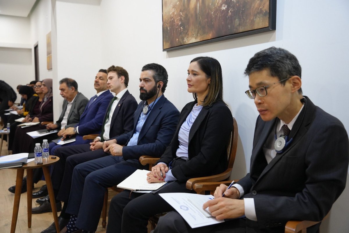 iffp2022's tweet photo. On 26 September 2026, the Iraqi Foundation for Foreign Policy held a political salon titled “Iraq after September: Full Sovereignty or Caught in the Crossfire of Pressures?”, featuring EU Ambassador to Iraq Klemens Semtner and a broad diplomatic and political audience. https://t.co/I8TT65Ykuj