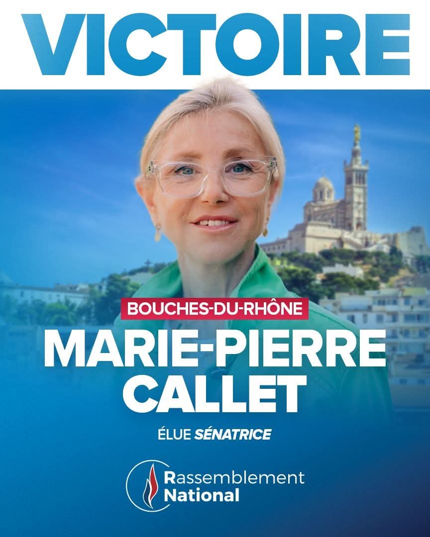 TheodredTorres's tweet photo. 🇲🇫 Félicitations à nos deux nouveaux sénateurs des Bouches-du-Rhône
@MPCallet  Marie-Pierre CALLET
@BraviFabien Fabien BRAVI https://t.co/pQYlU3jrRM