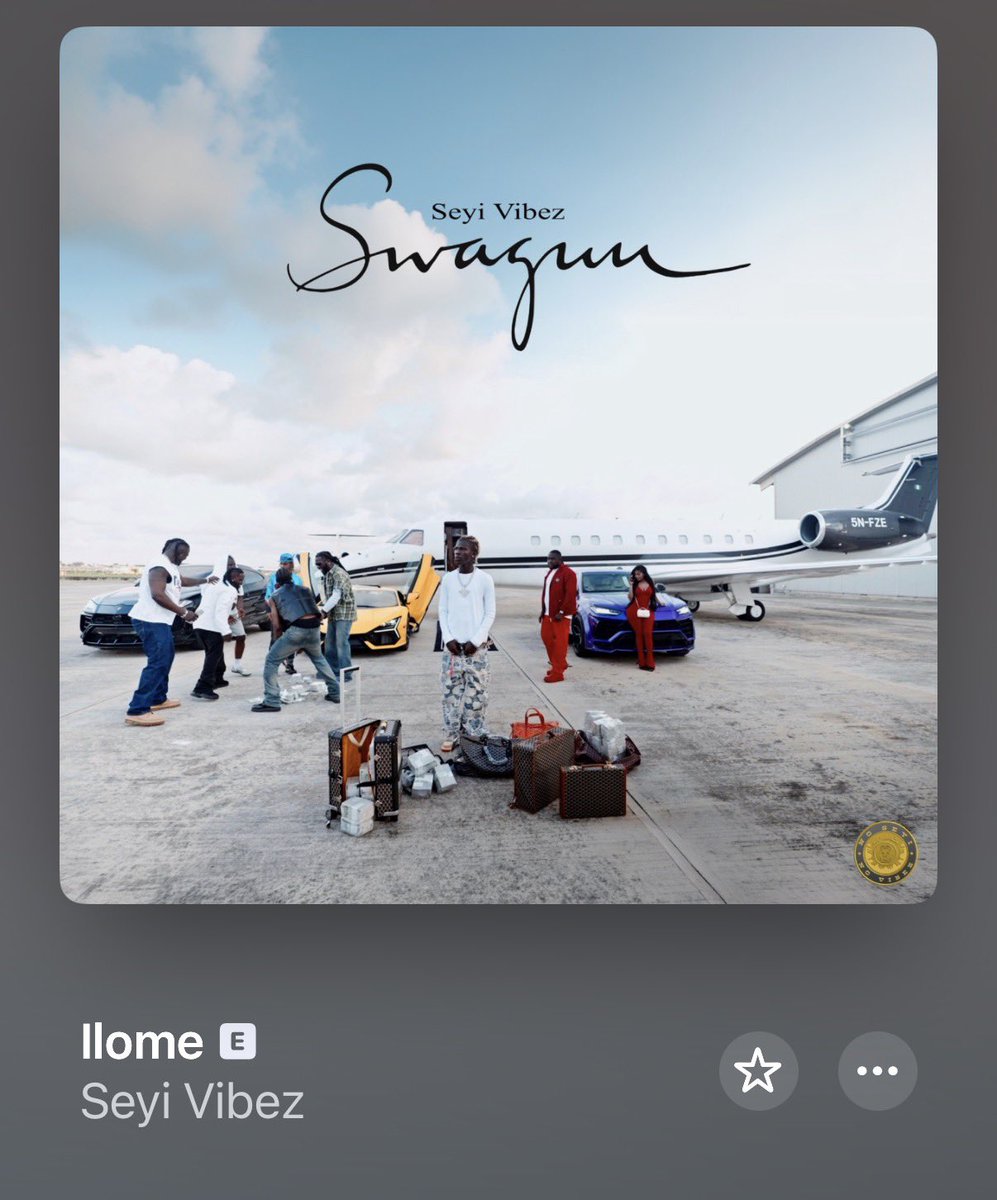 hypetribeng's tweet photo. Currently listening to ‘Ilome’ by seyi vibez… wby?? https://t.co/xfinAav9ZM