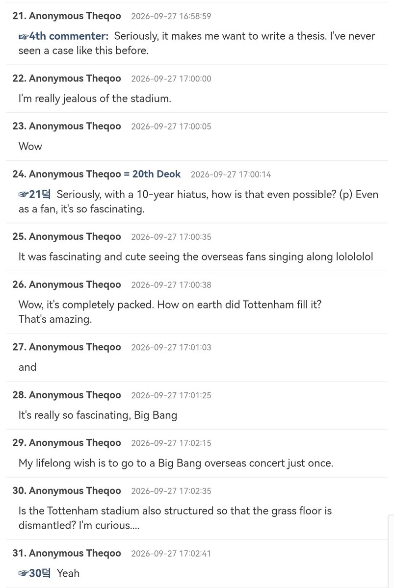 WhiteTamar1's tweet photo. Bigbang 3 members, no Western promo, no English song, stadium tours using a discography from 10-20 years ago, a career built without TikTok &amp; Spotify, songs with 100% Korean lyrics &amp; Sold Out in Tottenham Hotspur Stadium. Legend.
It's Trending in Korea. 
#GDRAGON #bigbang https://t.co/FLXpXTH4vn