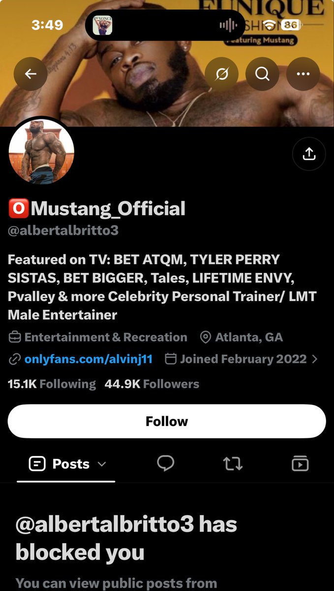 HemianPapi's tweet photo. Not Mustang from bad boys Cancun blocking me 😩🤣🤣. Don’t be I clocked your tea sir… https://t.co/Tb5vs0Rtyv