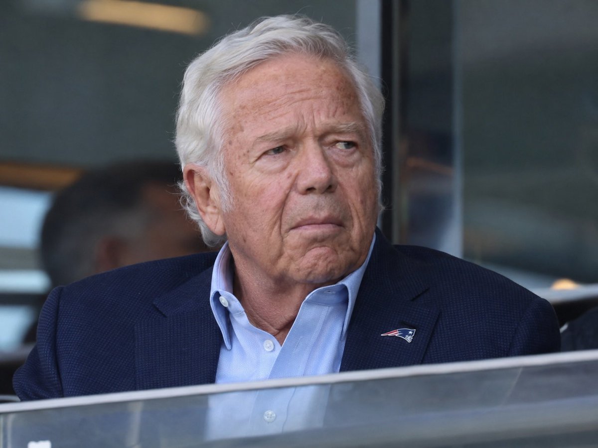 BostonSatire's tweet photo. Report: Robert Kraft bans Drake Maye from Gillette Stadium https://t.co/zA01kjvd6l