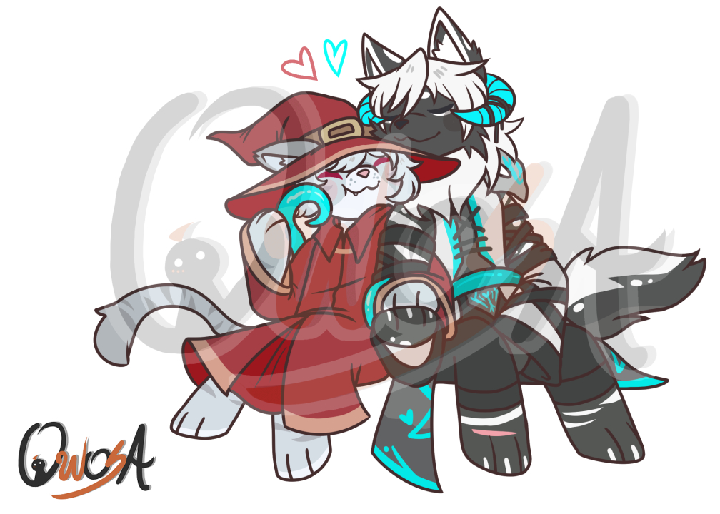 Owosa2's tweet photo. Chibi Couple Commission for @ElliotRexxx 
Thank you very much for the support!

If you are interested, send me a DM! https://t.co/vUL4Puh0pH