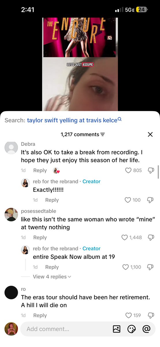 pagingremington's tweet photo. If you don’t like 4 new songs for an album you’ve already stated you don’t like, you DON’T need to record a 7 min rant video. Also, to say ‘I don’t see anyone hating you or him or y’all’s relationship’ & then do exactly that in the comments section is very telling. #tloasgEncore https://t.co/0mqxlBynuu