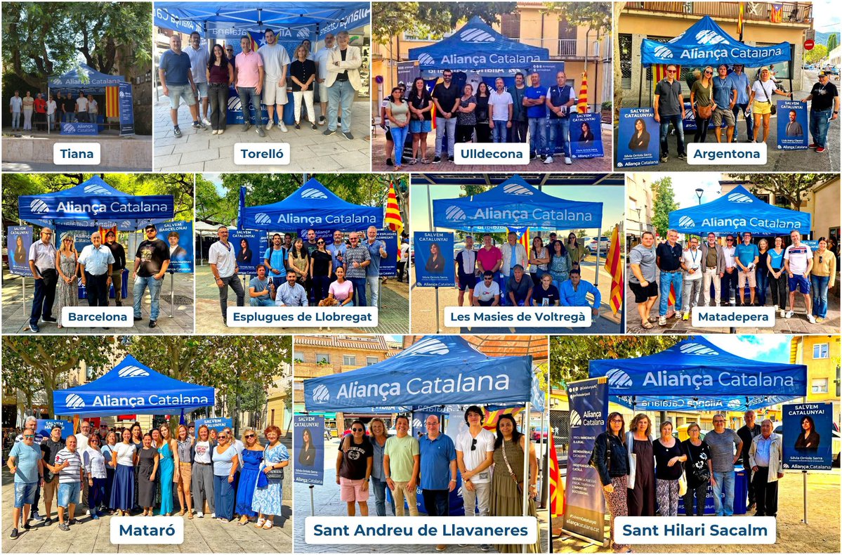 CatalunyaAC's tweet photo. Un cop més, les nostres parades informatives han estat presents als carrers de Catalunya.

Gràcies a tothom que hi ha participat i ho ha fet possible.

💙 #SalvemCatalunya https://t.co/MN4m5WV5bT