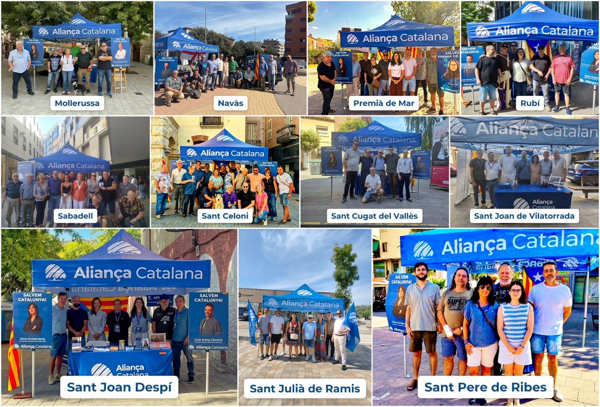 CatalunyaAC's tweet photo. Un cop més, les nostres parades informatives han estat presents als carrers de Catalunya.

Gràcies a tothom que hi ha participat i ho ha fet possible.

💙 #SalvemCatalunya https://t.co/MN4m5WV5bT