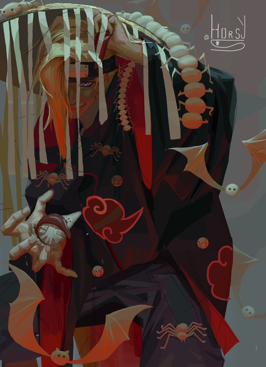 HorsysM54397's tweet photo. Deidara https://t.co/5LNjNYPSHw