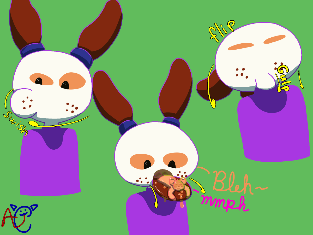 lilu_antics's tweet photo. Micro's are like hard candy, he loves to swish and suck on them before swallowing.
cw: vore, drool

Trying to figure out how to do drool... I haven't found a method I really like yet for this style ... This looks ok I think.
Other than that, I think this piece turned out great! https://t.co/JmTnPXQwjp