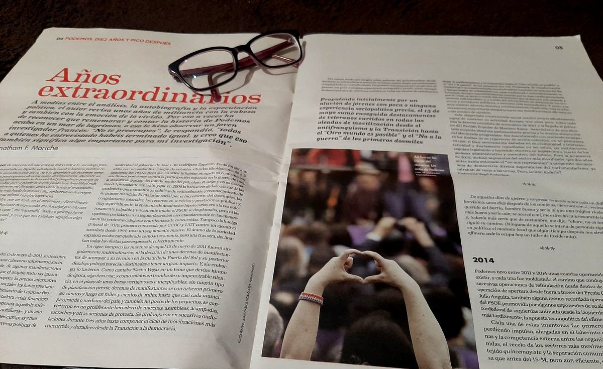 jfmoriche's tweet photo. Gracias a Jordi Gracia y la buena y brava gente de @_tintalibre por autorizarme a compartir en abierto en mi Academia(.)edu este extenso ensayo sobre la última década y media de historia política española que me invitaron a escribir en su nº 142.

Aquí ➡️ https://t.co/ekWEtKZH0y https://t.co/PdFXz8pleE