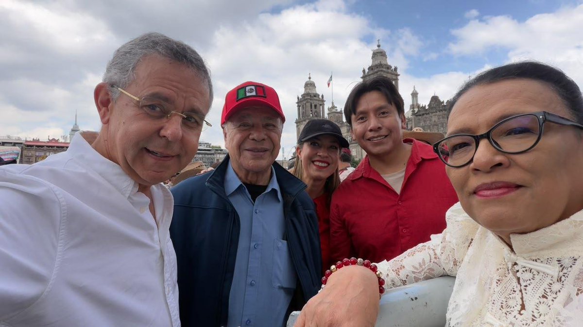 AlbertoAnayaGt's tweet photo. Celebramos los resultados de la Presidenta @Claudiashein durante la asamblea en la CDMX con motivo de su 2º Informe. Refrendó la defensa de la soberanía y la transformación. 

El PT seguirá acompañando a la Presidenta y el proyecto transformador en beneficio del pueblo de 🇲🇽 https://t.co/yKkkuAtB9u