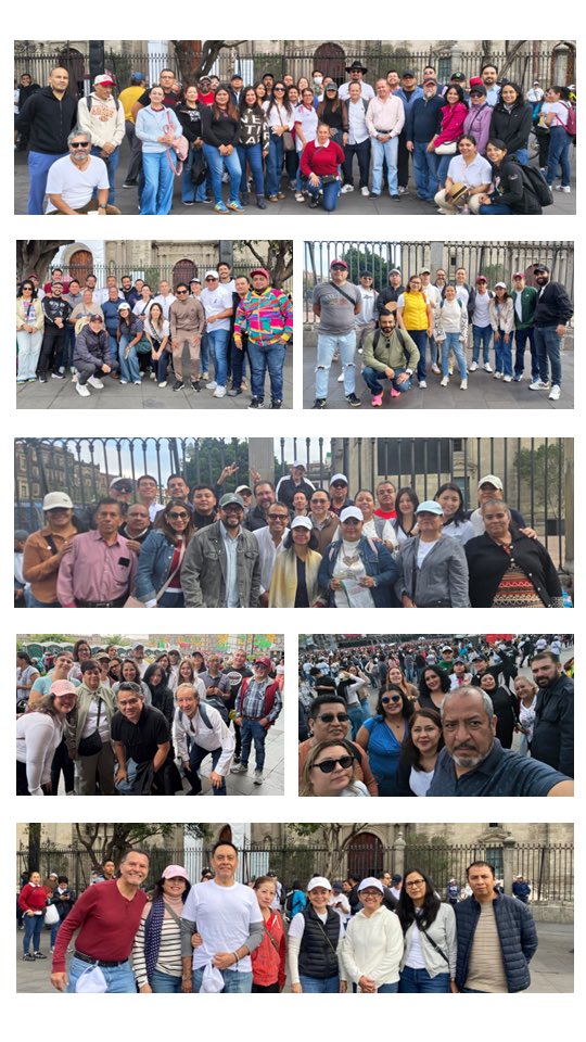 rosaicela_'s tweet photo. Personal de @SEGOB_mx se dio cita en el corazón de la capital, para respaldar al gobierno de la Presidenta @Claudiashein, que todos los días trabaja con #HonestidadYResultados. 🇲🇽👏🏽👏🏽👏🏽 https://t.co/BmvmQUY0GY