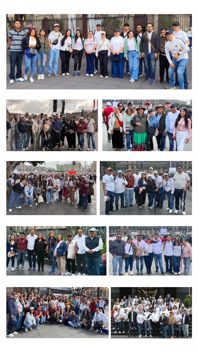 rosaicela_'s tweet photo. Personal de @SEGOB_mx se dio cita en el corazón de la capital, para respaldar al gobierno de la Presidenta @Claudiashein, que todos los días trabaja con #HonestidadYResultados. 🇲🇽👏🏽👏🏽👏🏽 https://t.co/BmvmQUY0GY