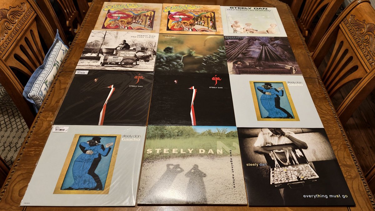Bullitt_Kane's tweet photo. Steely Dan, completed it mate 🎵🎶 finally got the 9th studio album 🥰 https://t.co/QanpLg46QE