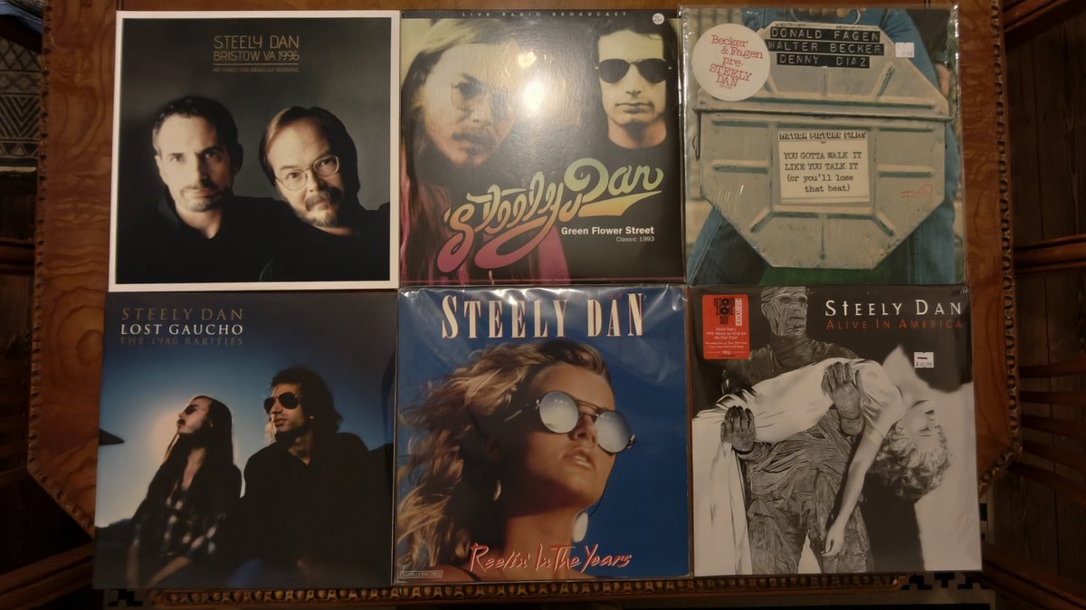 Bullitt_Kane's tweet photo. Steely Dan, completed it mate 🎵🎶 finally got the 9th studio album 🥰 https://t.co/QanpLg46QE