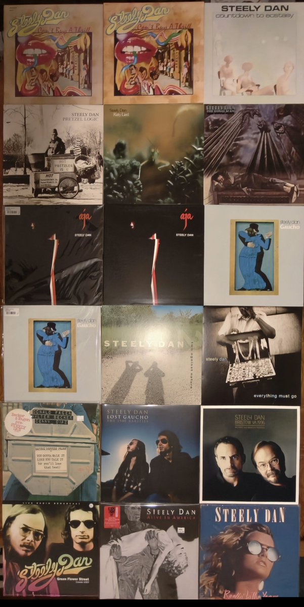 Bullitt_Kane's tweet photo. Steely Dan, completed it mate 🎵🎶 finally got the 9th studio album 🥰 https://t.co/QanpLg46QE