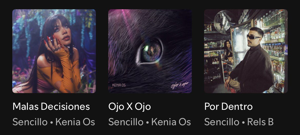 tanttoflow's tweet photo. Es 2023 y Kenia Os fue la única mexicana que logro 3 hits pop el mismo año. 🇲🇽 https://t.co/ja2FMHZMjr