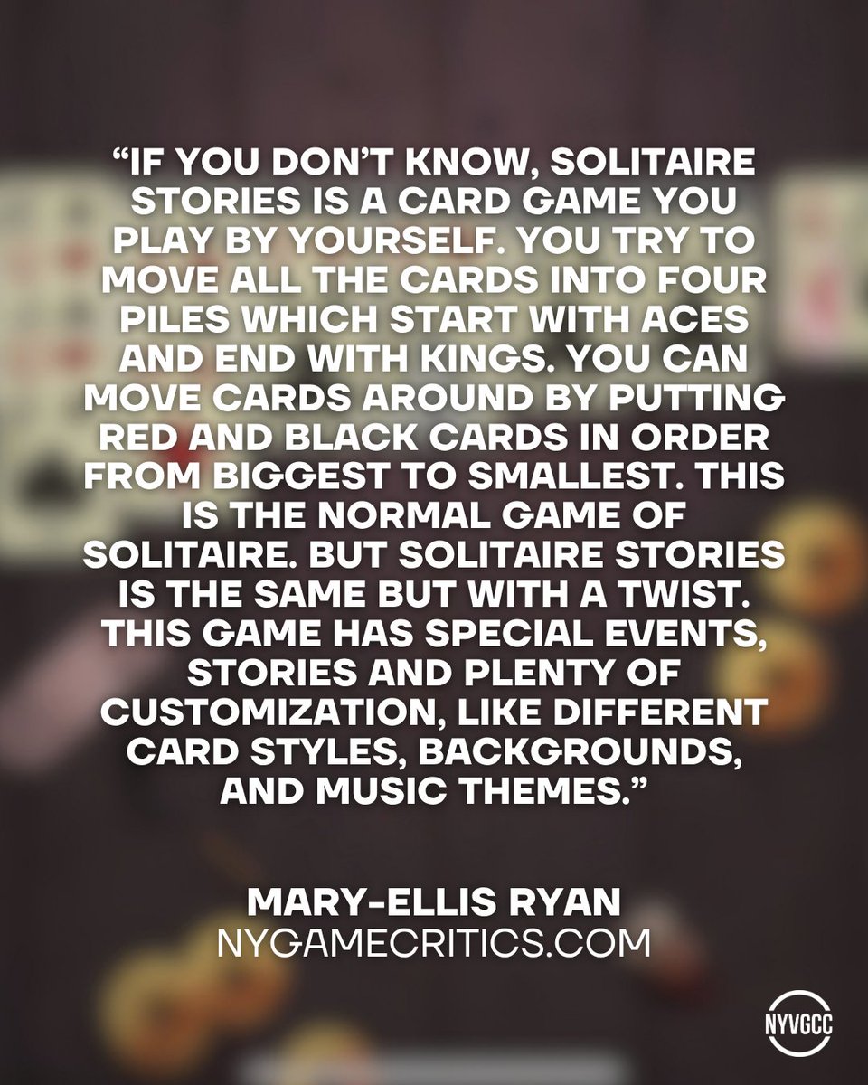 NYVGCC's tweet photo. Here's the latest Roundup! 

It features news on #ControlResonant, #HeartMachine, #Wolverine, #PokemonXP, #SplatoonRaiders, and so much more! https://t.co/XkGYwmoN1h