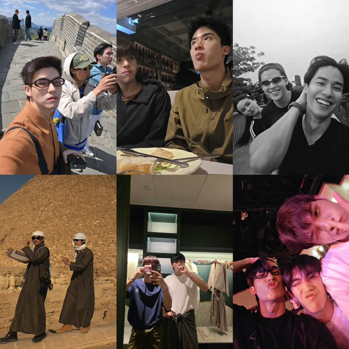 pinskynini_n's tweet photo. ยิ่งเห็นวันนี้แล้วก็ยิ่งอยากขอบคุณพี่เตอีกสักครั้งอะ ขอบคุณที่เก็บลอ.ไปเลี้ยงนะคะ เห็นได้ชัดมากว่าสกายมีพี่เตเป็นรุ่นพี่/เพื่อนที่สนิทอันดับต้นของค่าย ความเด็กสก. ความเนิร์ดไรต่าง ๆ ยิ่งสนิทกันง่าย กายๆดูแฮปปี้ม๊ากเวลาอยู่กับตตว. ได้พากันไปเที่ยวเยอะแยะเลย ถ้าไม่มีพี่เต ก็อาจจะไม่ได้เห็นสิ่งเหล่านี้ แถมพี่เตคือคนที่ทำให้อทว.ติดบ้านออกจากบ้านได้อะขอบคุณจริง ๆคับ ป๊าเตกับลอ. น่ารักกันมาก 

#skywongravee #Tawan_V
