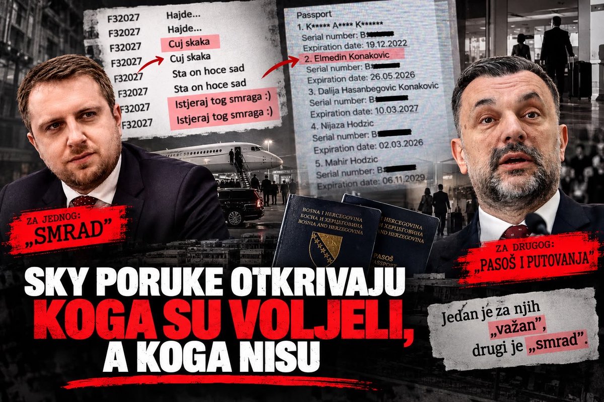 gospodja_ja's tweet photo. Iz Sky poruka je jasno jedino da je Konaković koristio “Sky” momke. Oni su ga voljeli, nazivali važnim i sa njima je dijelio brojeve pasoša svoje porodice.

Skaki su brojali koliko mu glasova fali, te naglašavali da ga treba otjerati. 
Kona, sve smo vidjeli. Džaba se trudiš. https://t.co/A2DLQSmY8p