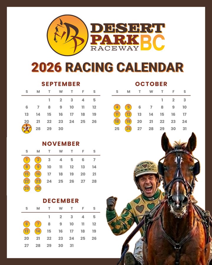 AmWager's tweet photo. An exciting time in British Colombia, Canada, as they host Desert Park @desetparkrcway, a new harness track debuting opening day TODAY! Set in the heart of the spectacular Okanagan Valley, Desert Park Raceway overlooks Osoyoos Lake, rolling vineyards, with a 5/8 mile track & 810-ft homestretch—one of North America's LONGEST! AmwWager brings it for you to play! Get in on the action NOW, first post is 5:00pm ET  #DesertParkRaceway #BritishColombia #HarnessRacing #AmwWager🍁🐎💵