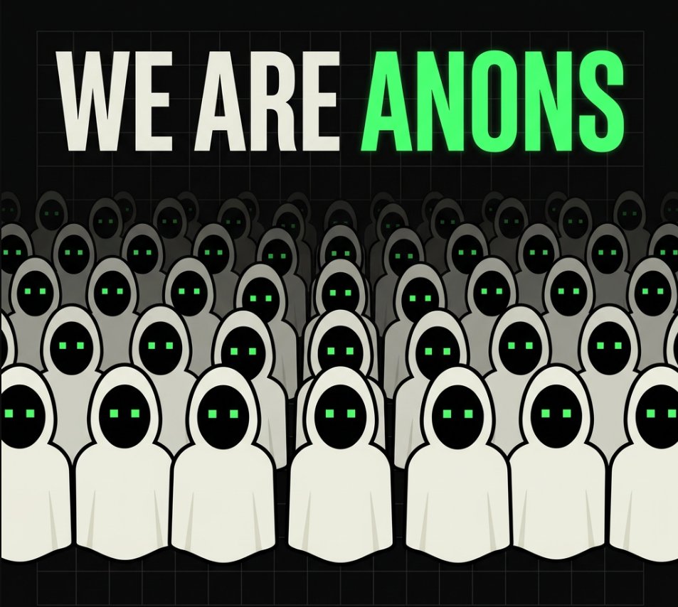 AnonComSolana's tweet photo. Anon, it's not just a launchpad — it's a whole community. We are Anons. https://t.co/3YLAnXZI6G