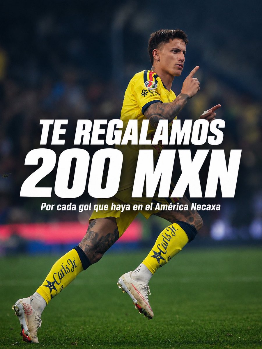 ResacaAmerica's tweet photo. 🚨¡ATENCIÓN ÁGUILAS!🚨

Por cada gol que anoten nuestras águilas hoy vamos a regalar 200mxn a usuarios que comenten este post. 💰

Obligatorio ser mexicano, participa ya mismo dejando tu comentario. 🇲🇽

¡¡SUERTE A TODOS!! 🙌 https://t.co/6S4MlCcDg5