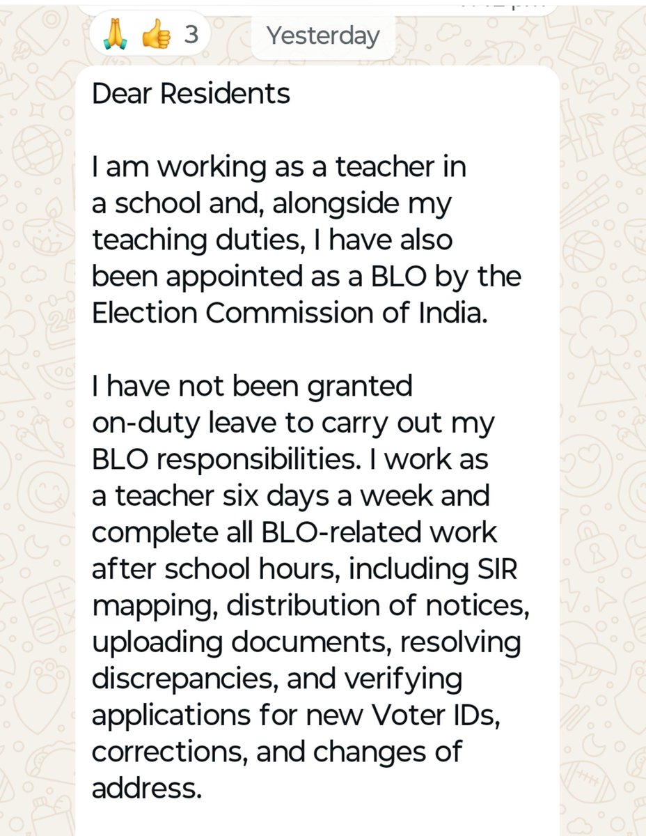 sone_do_mujhe's tweet photo. BLO of my constituency!! https://t.co/z0fNrp0sf9