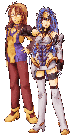 DREAMING_KATT's tweet photo. Here's some long lost Xenosaga fanart of Shion and KOS-MOS made in 2001 that can no longer be found anywhere online. I couldn't find the artist name beyond their handle "Tsuzumi" which they used on their old Xeno fansite called "Xeno Commune" that they made in 2001.

Really cute! https://t.co/EhLle8z3cq