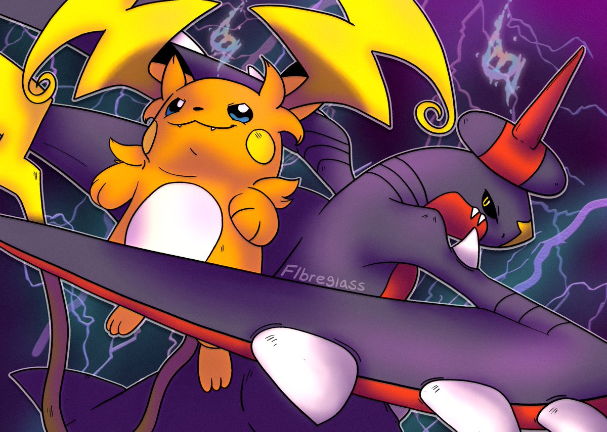 flbreglass's tweet photo. RAICHU Y x GARCHOMP Z https://t.co/DELkDAfisw