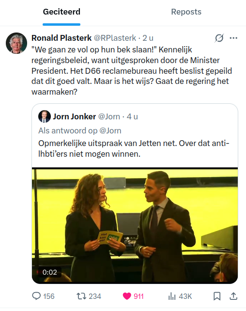 GEvanlagen's tweet photo. Voorganger Bontenbal heeft net in lichte paniek gebeld met Jetten. Jetten bedoelde ‘fatsoenlijk op hun bek slaan’. Gelukkig maar.

De kou is uit de lucht, fatsoen is belangrijk. https://t.co/wKcqJICliQ