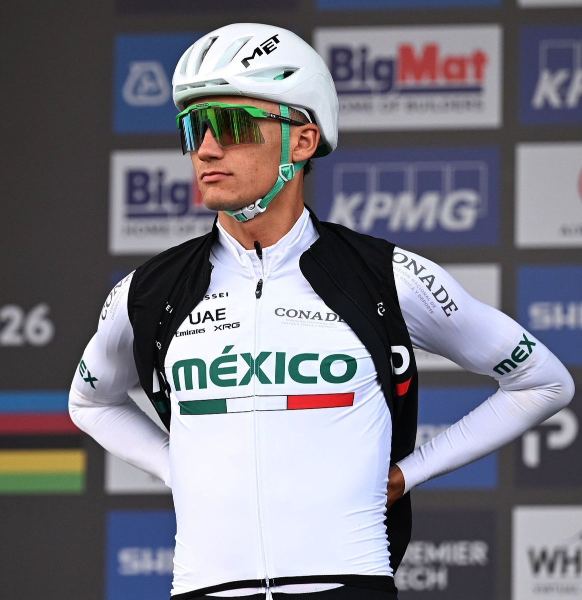 Antonio_Rosique's tweet photo. ¡5to lugar del mundo para Isaac del Toro! 🚴🏻🇲🇽

🇨🇦Mundial de Ciclismo de ruta en Montreal

👉🏻 El mejor puesto para un mexicano en la historia de la competencia

👏🏻Superó el 7mo lugar conseguido el año pasado

🤯Finalizó a 14 segundos de 🇺🇸Brandon McNulty, quien ganó la competencia

#Colosal
