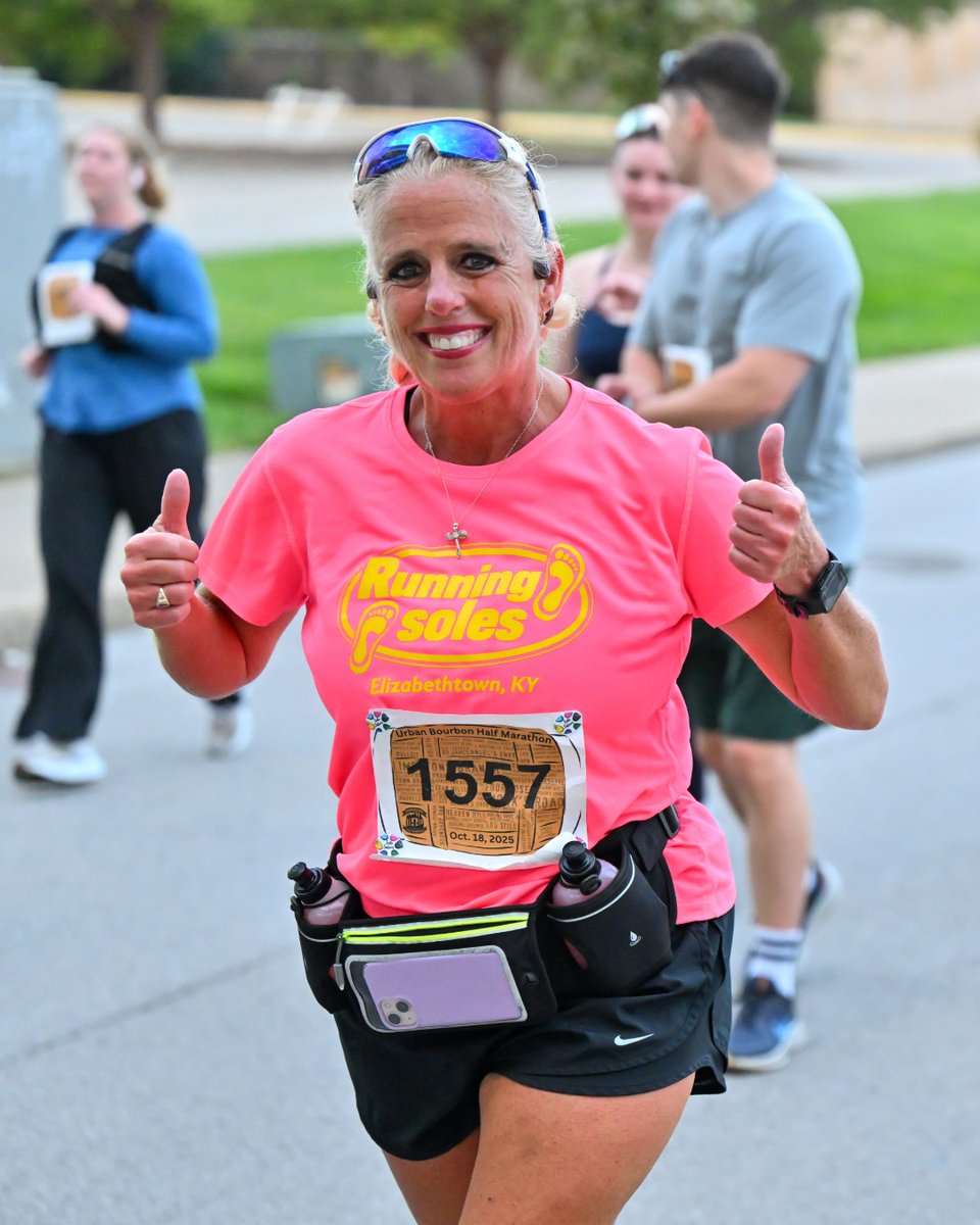 UrbanBourbonHM's tweet photo. 🏃 The miles are adding up and race day is getting closer. Stay consistent, trust your training and remember—you don't have to run every mile perfectly to have a great race.
How many miles did you log this week? 👇
Next stop: Oct. 17. 🥃
#UBHM #UB5K #Oct17 https://t.co/NMYWktZNdn