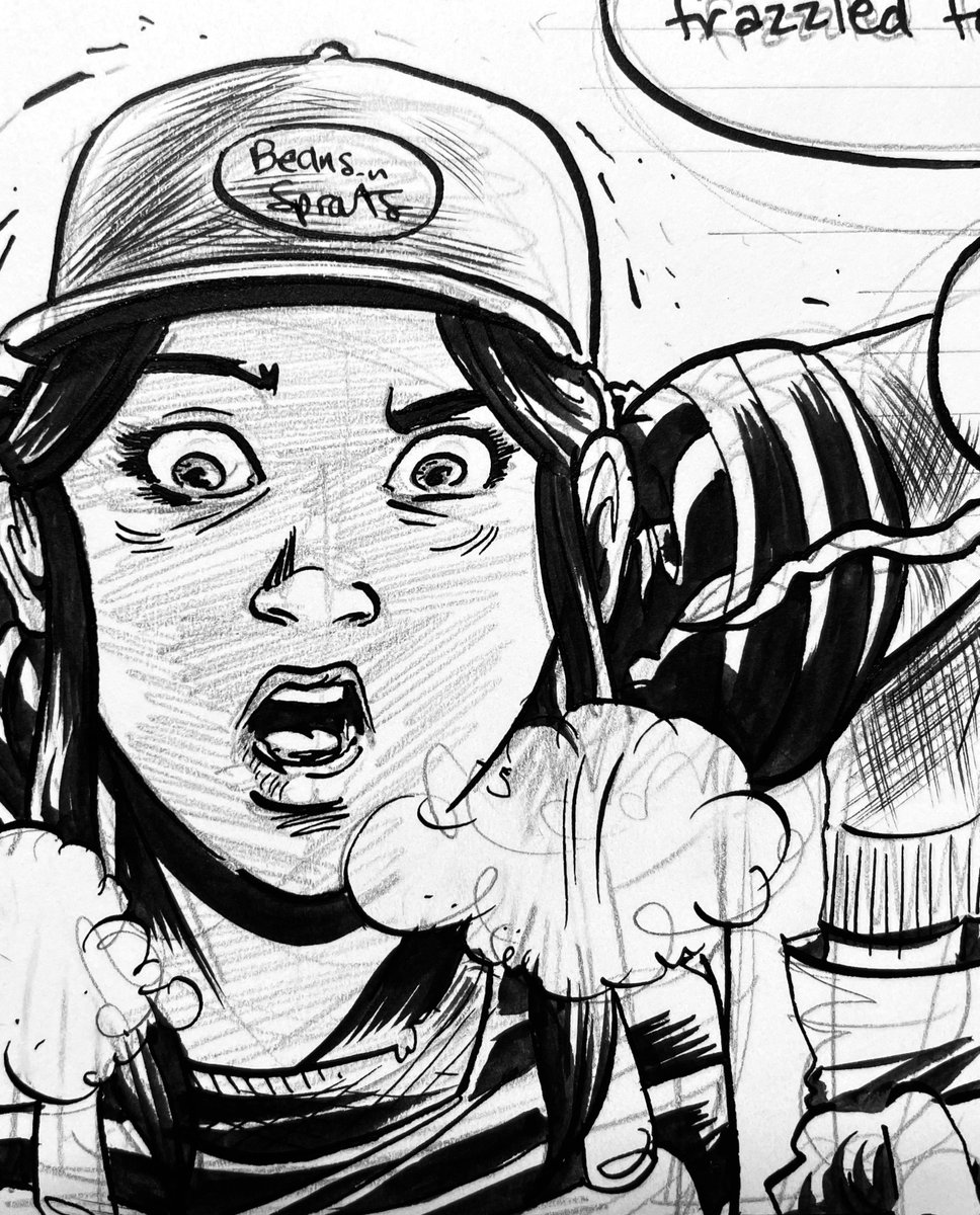 AbramsComicArts's tweet photo. 🖋️ Check out a behind the scenes look at the making of Diana by National Book Award–winning, bestselling author Nate Powell!

🎸 Diana is an intense time-tripping graphic novel capturing the transitional 1990s and the weird kids who fall through the cracks! 

📚 On sale October 6, 2026!

#BehindTheScenes #Cartoonist #GraphicNovel #NewBooks