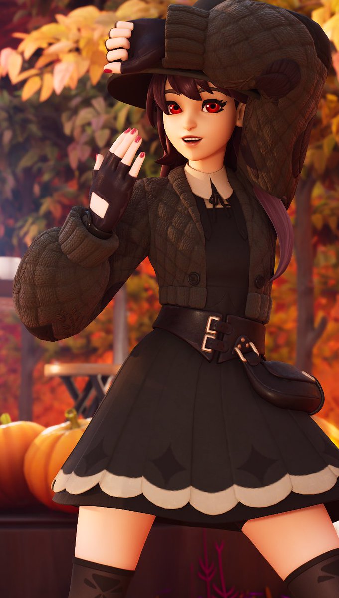 ItsNanoGoat's tweet photo. The golden hues of Autumn 🍂 

#lexa
#fortography
#fortnite https://t.co/sys66DVjda