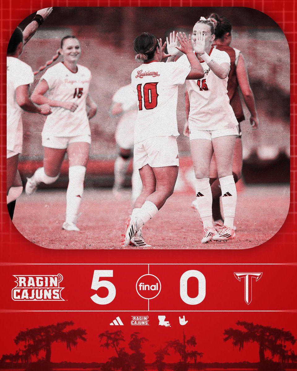 RaginCajunsSOC's tweet photo. 🏃‍♀️💨 broke free for 3️⃣ points in the table

#GeauxCajuns https://t.co/0SLhqUyxoD