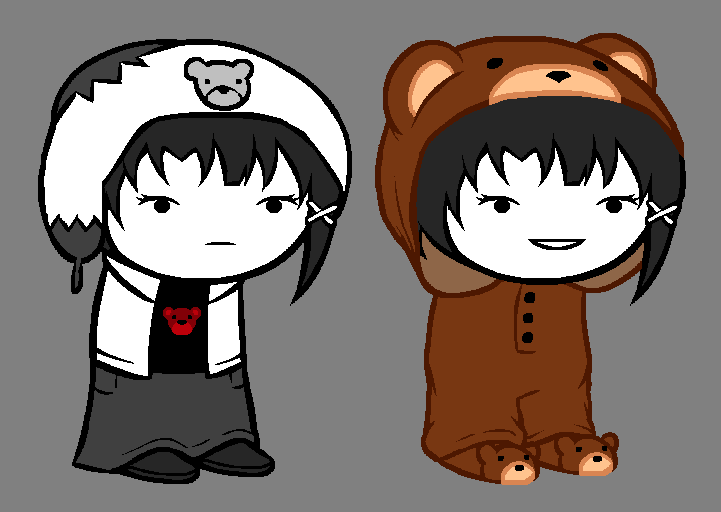 meenahbutt's tweet photo. my new fankid
her name is LAIN IWAKURA

she loves computers and teddy bears !!! https://t.co/1hLXaGIa2t