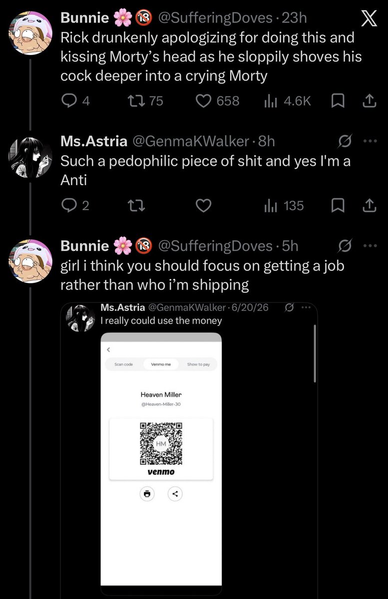 SufferingDoves's tweet photo. i like sexually harassing antis https://t.co/zn8knqUgMf