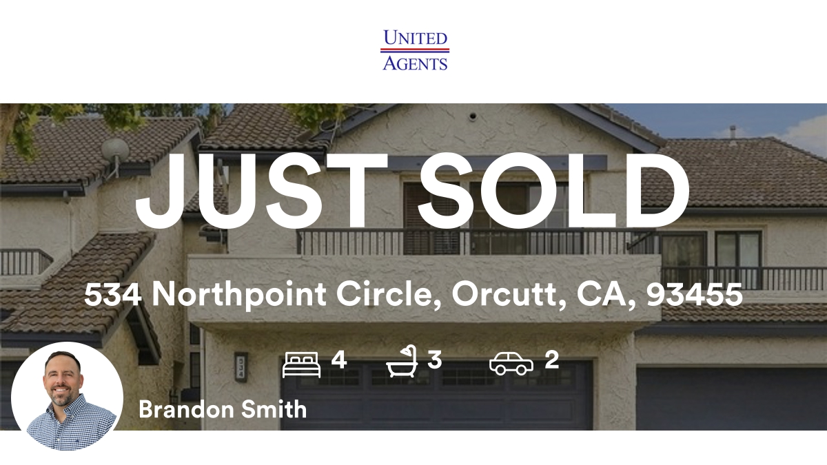 brandonsmithua's tweet photo. 🛌 4 🛀 3 🚘 2
📍 534 Northpoint Circle, Orcutt, CA, 93455

My latest sale on RateMyAgent.
CA 01933290
https://t.co/Vp8c8S9t9P

...
#ratemyagent #realestate #United_Agents https://t.co/UmrQSRPhxK