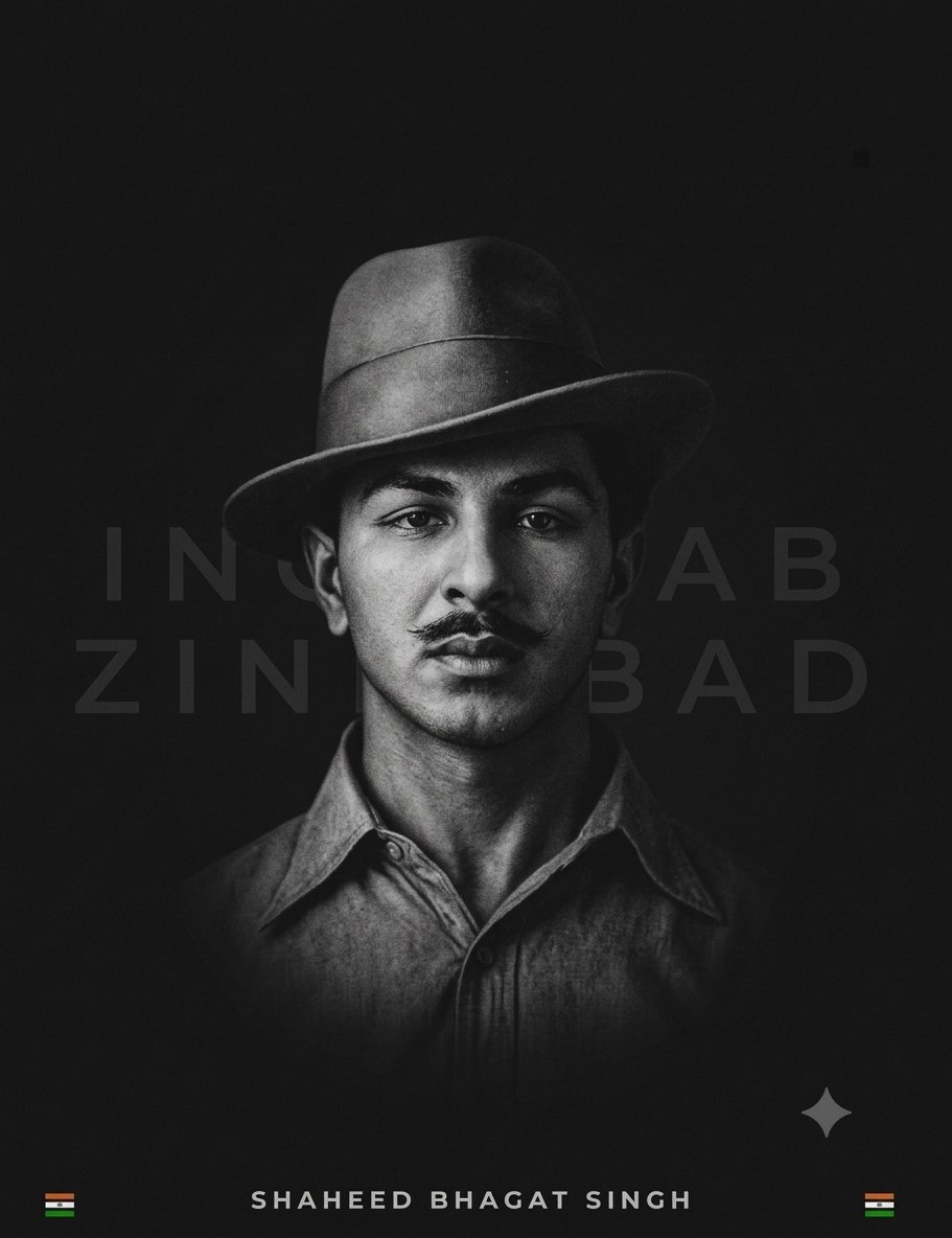 esteempranjal's tweet photo. इंकलाब ज़िंदाबाद।

#BhagatSingh #ShaheedBhagatSingh #BhagatSinghJayanti #119thBirthAnniversary #IndianFreedomStruggle #InquilabZindabad #JaiHind 🇮🇳 https://t.co/nkGrLKFLUW