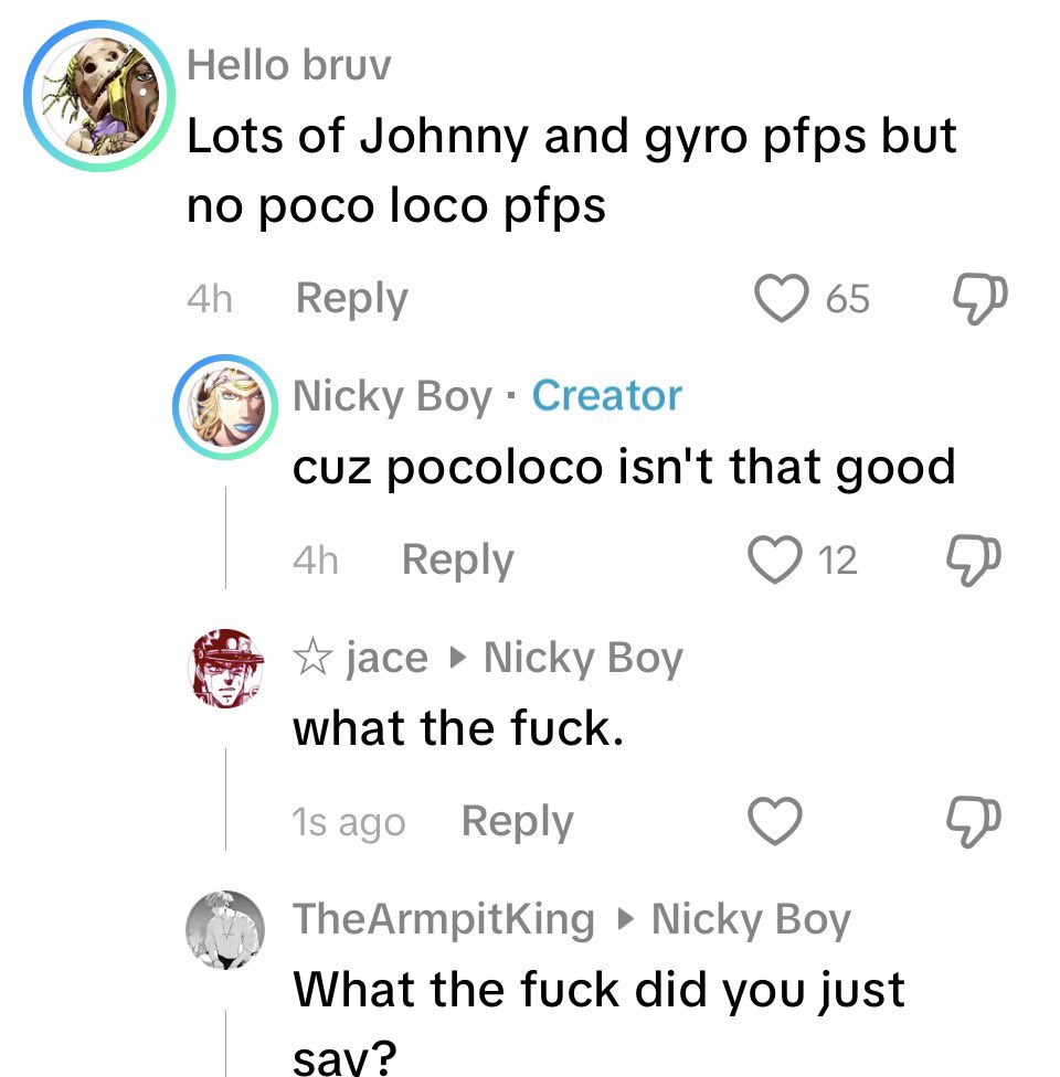jaefanged's tweet photo. kill everyone on jojott https://t.co/sXbN1qMDd8