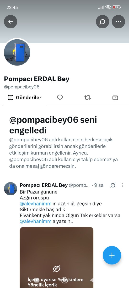 06ankaracift06's tweet photo. İyi akşamlar bu oruspu çocuğu tek kişiye ağit bu hesaplar  çift arkadaşlar tehtit edip iftiralar atıp mileti ifşa ediyor ankarada tek beylerin adınıda kötülüyor bunun gibileri Ankara'da yaşamaya hakkı yok spamlayın #ankara #ankaragay #sincangay https://t.co/0Yho2yX5Yi