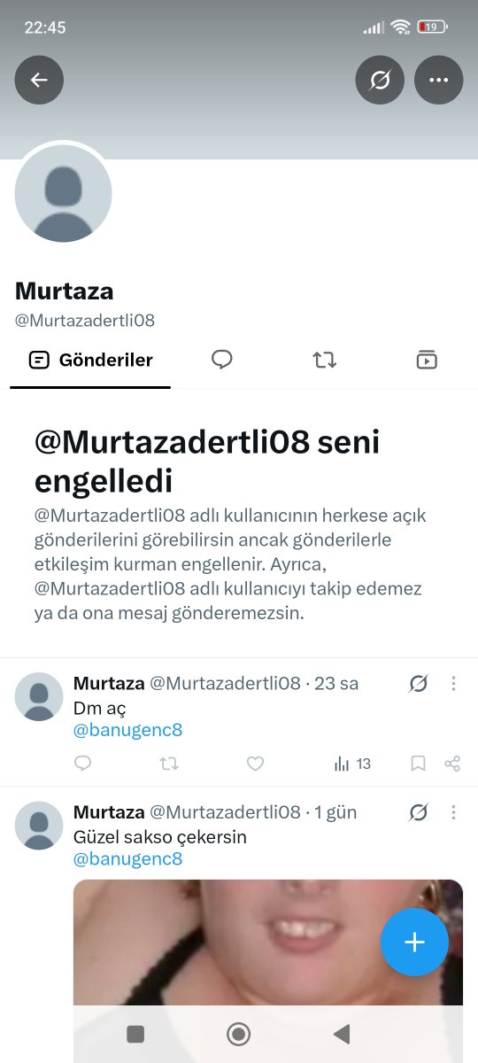 06ankaracift06's tweet photo. İyi akşamlar bu oruspu çocuğu tek kişiye ağit bu hesaplar  çift arkadaşlar tehtit edip iftiralar atıp mileti ifşa ediyor ankarada tek beylerin adınıda kötülüyor bunun gibileri Ankara'da yaşamaya hakkı yok spamlayın #ankara #ankaragay #sincangay https://t.co/0Yho2yX5Yi