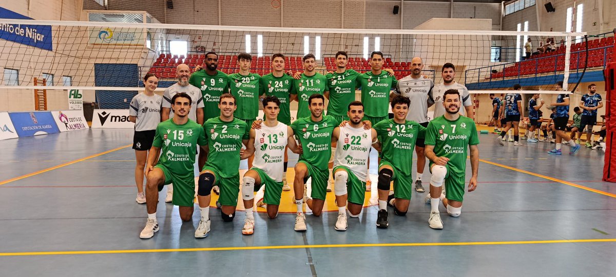FAVB_'s tweet photo. 🏆 CV ALMERÍA UNICAJA COSTA DE ALMERÍA REVALIDA EL TÍTULO DE CAMPEÓN DE LA COPA ANDALUCÍA MASCULINA 

🏆 Campeón | CV Almería Unicaja Costa de Almería 
🥈 Subcampeón | 3stevoley Rincón de la Victoria 
⭐ MVP | Clay Wieter (CV Unicaja Costa de Almería) https://t.co/cJuguCNymF