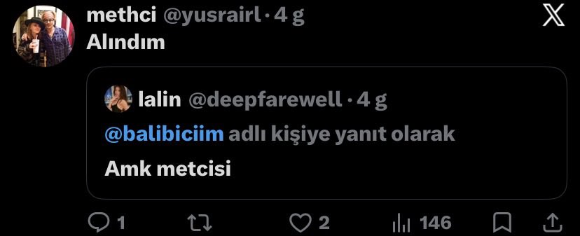 kisiselkart's tweet photo. @yusrairl @iscluelessly uzun sure gorusmeyelim kardesim https://t.co/hgM5asFHTB