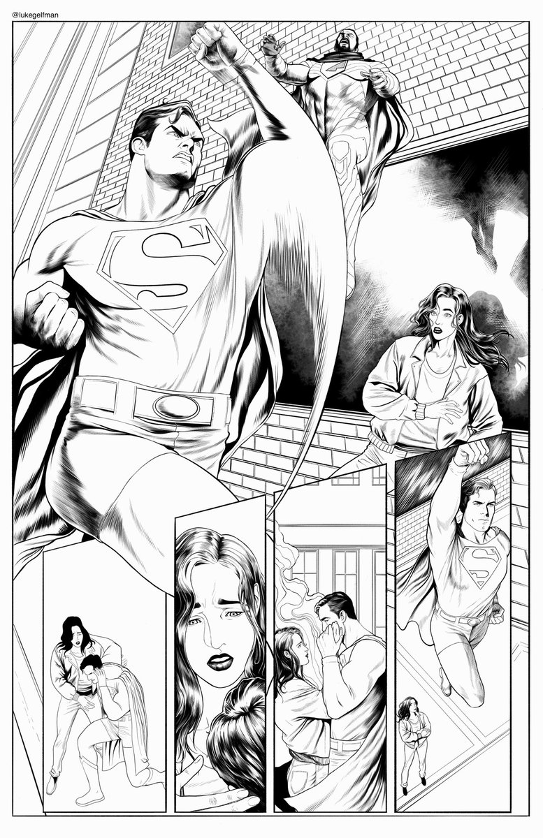 LukeGelfman's tweet photo. Finished this sample page today! https://t.co/dKpfZfDb0V