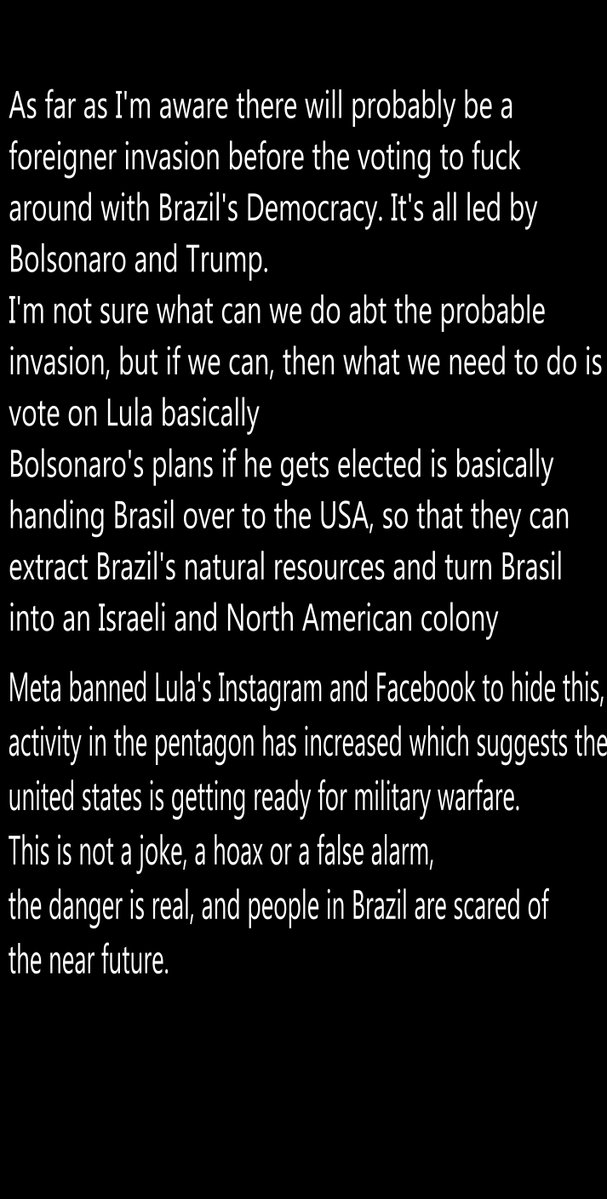 Berspring's tweet photo. There are people whose voice are being suppressed right now and people lives are at risk, please spread awareness and put effort where it will count.

My friends from latin america will suffer and die if we stay silent, please share and don't let their voice die. https://t.co/oIkOZYke5W